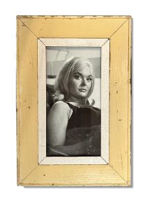 Reclaimed wood frame for picture size A4 Skinny 255