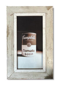 Reclaimed wood frame for picture size A3 Skinny 393
