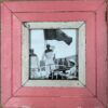 Reclaimed wood frame for picture size A5 Square 1139