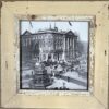 Reclaimed wood frame for picture size A3 Square 1522