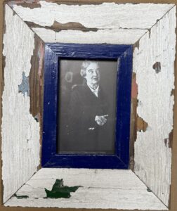 Reclaimed wood frame for picture size A6 Rectangle 1610