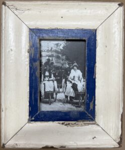 Reclaimed wood frame for picture size A6 Rectangle 1613