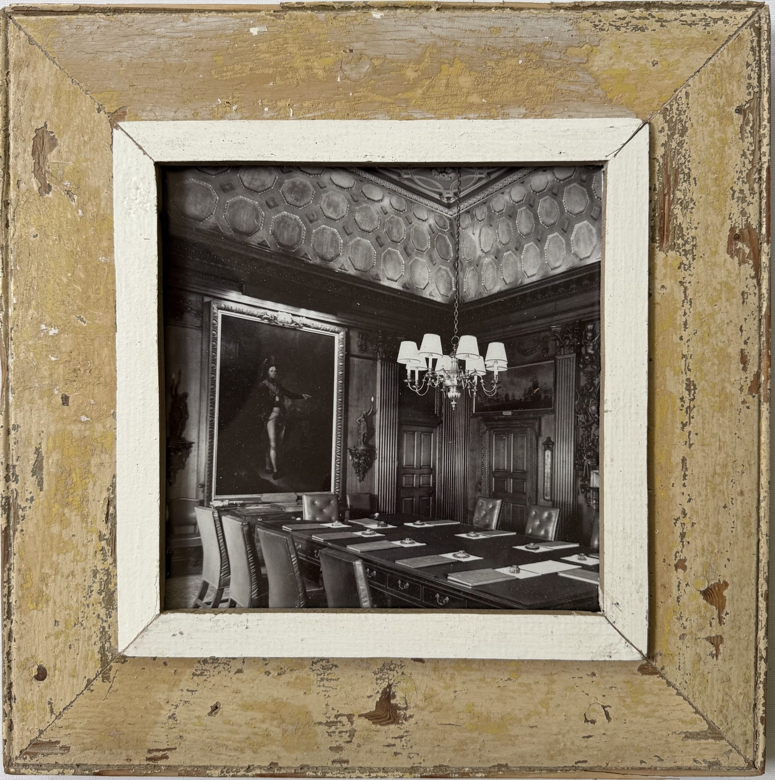 IMG_2675 Reclaimed wood frame for picture size A4 Square 1730