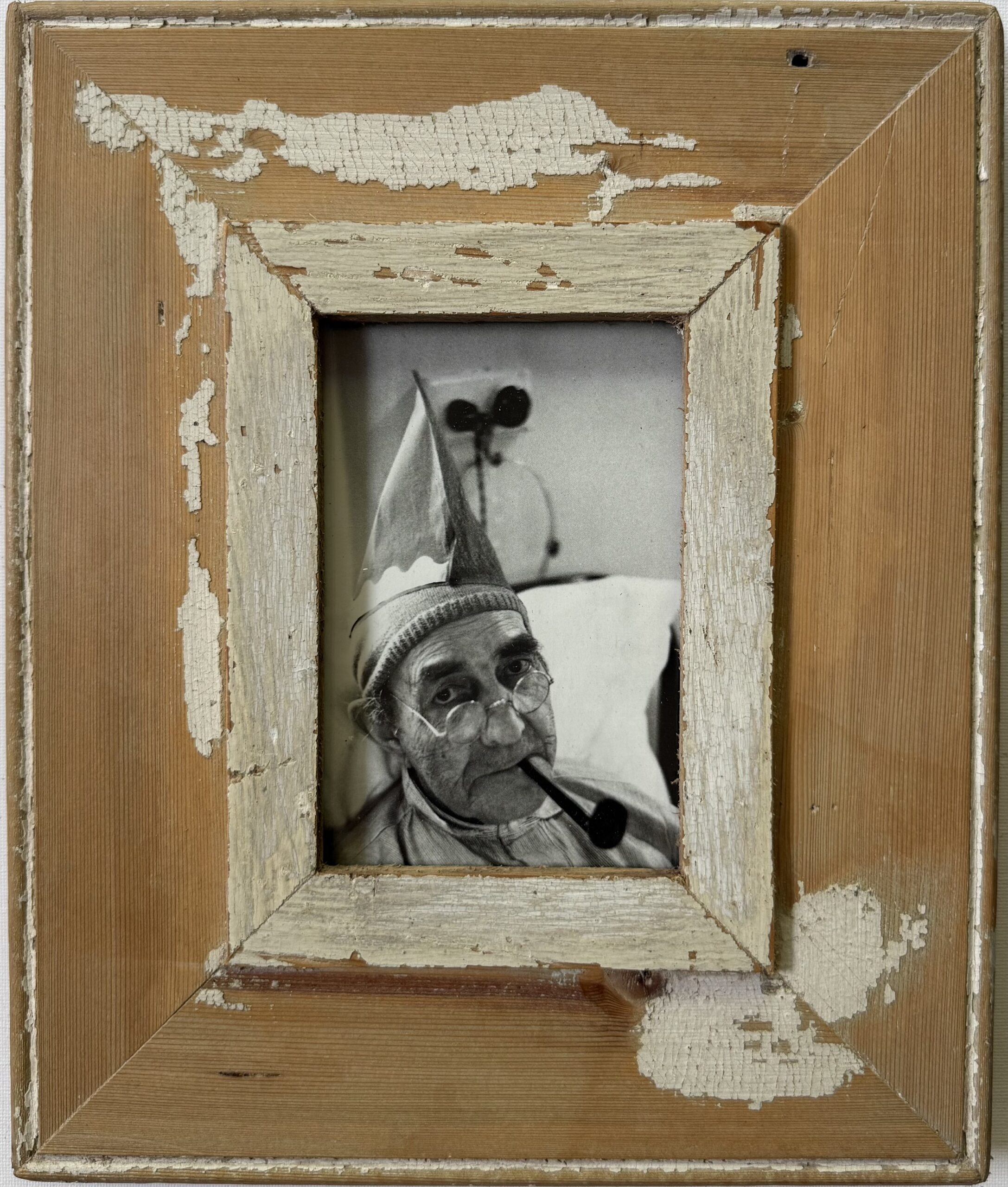 Reclaimed wood frame for picture size A6 Rectangle 1741