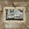 Reclaimed wood frame for picture size A6 Rectangle 1750